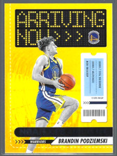 2023-24 Brandin Podziemski Hoops Arriving Now Insert Golden State Warriors #15