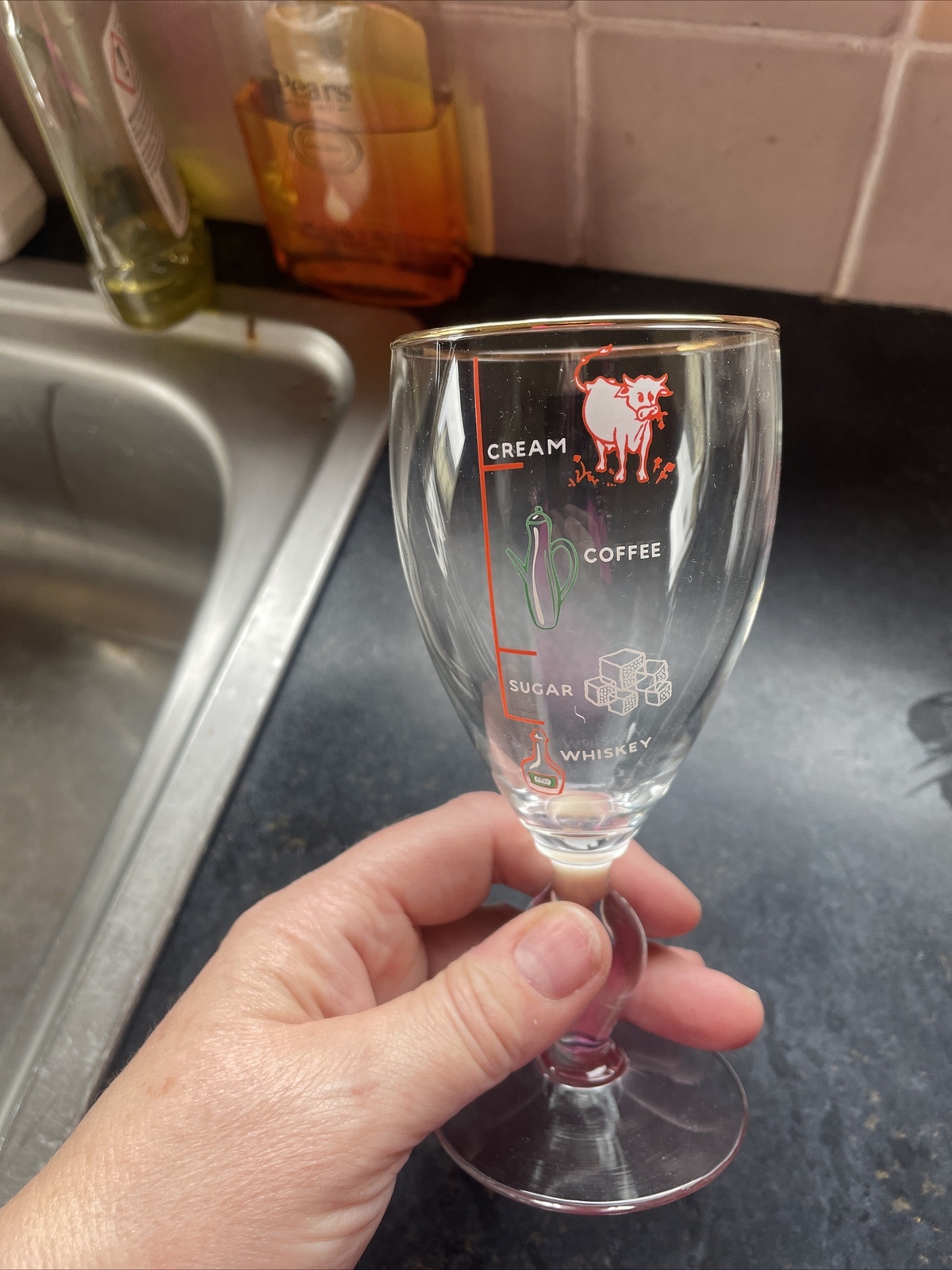 irish coffee glasses X 5 eBay