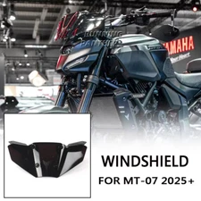 Motorcycle Fairing Windshield Windproof Wind Deflector Kit For Yamaha MT-07 2025