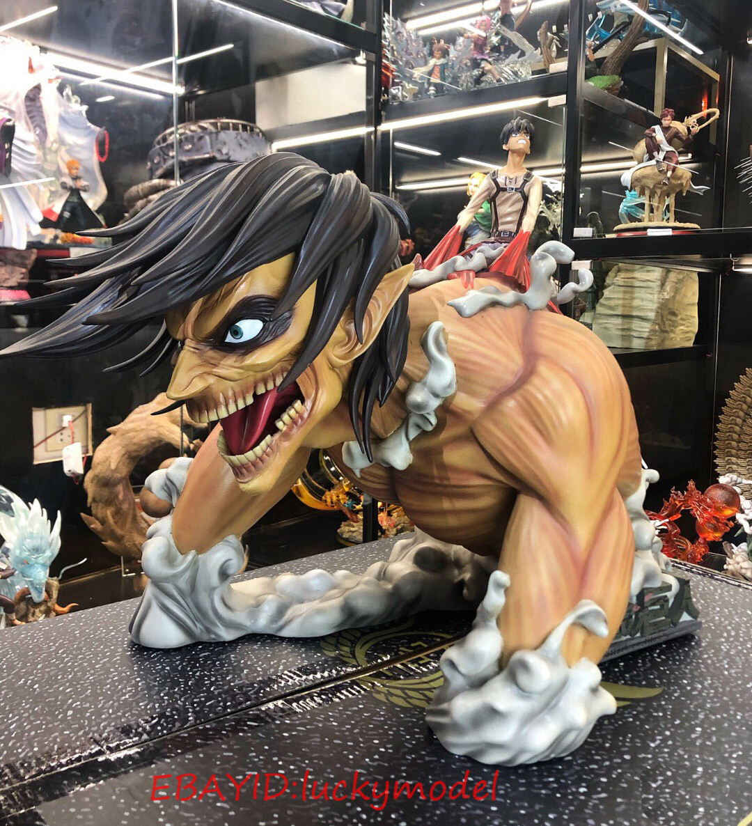 GK Kong Studio Attack on Titan Eren Jaege Resin Statue