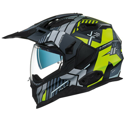 NEXX X.WED XWED 2 Wild Country Black Yellow Motorcycle Helmet XS-3XL