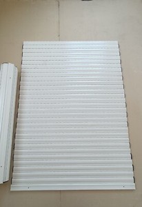 crosses 2 sqm insulated aluminum shutter