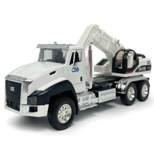 1/50 Excavator Engineering Truck Model Car Diecast Kids Toy Vehicle Xmas NY Gift - Afbeelding 1 van 11