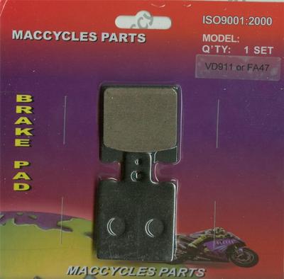 Beta Disc Brake Pads Eikon 150 2004 Front (1 set)