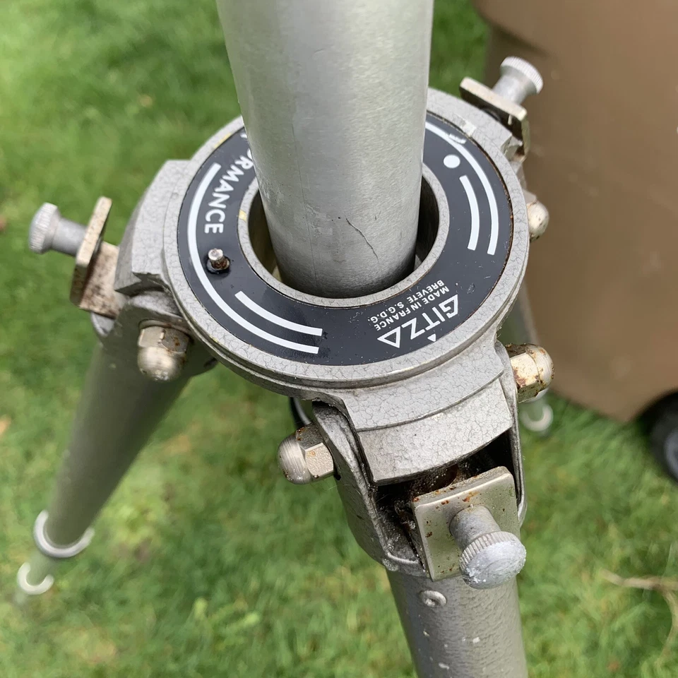 GITZO Tripod Studex Performance & Gitzo Brevete Ball Mount Tripod Head France - Image 3 of 4