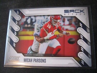 MICAH PARSONS 2022 Score Sack Attack #SA-MP COWBOYS Mahomes II Gets Sacked! Mint