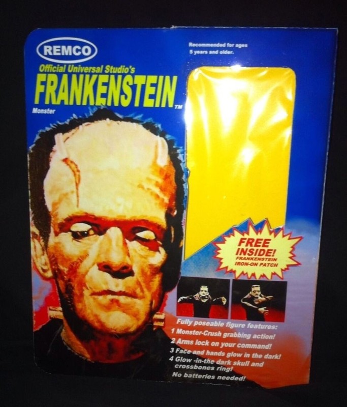 display box 1980 Frankenstein Remco creature from the black lagoon the phantom
