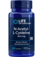 Nac N-Acetyl-L-Cystein Lifeextension 600 Mg 60 Kapseln