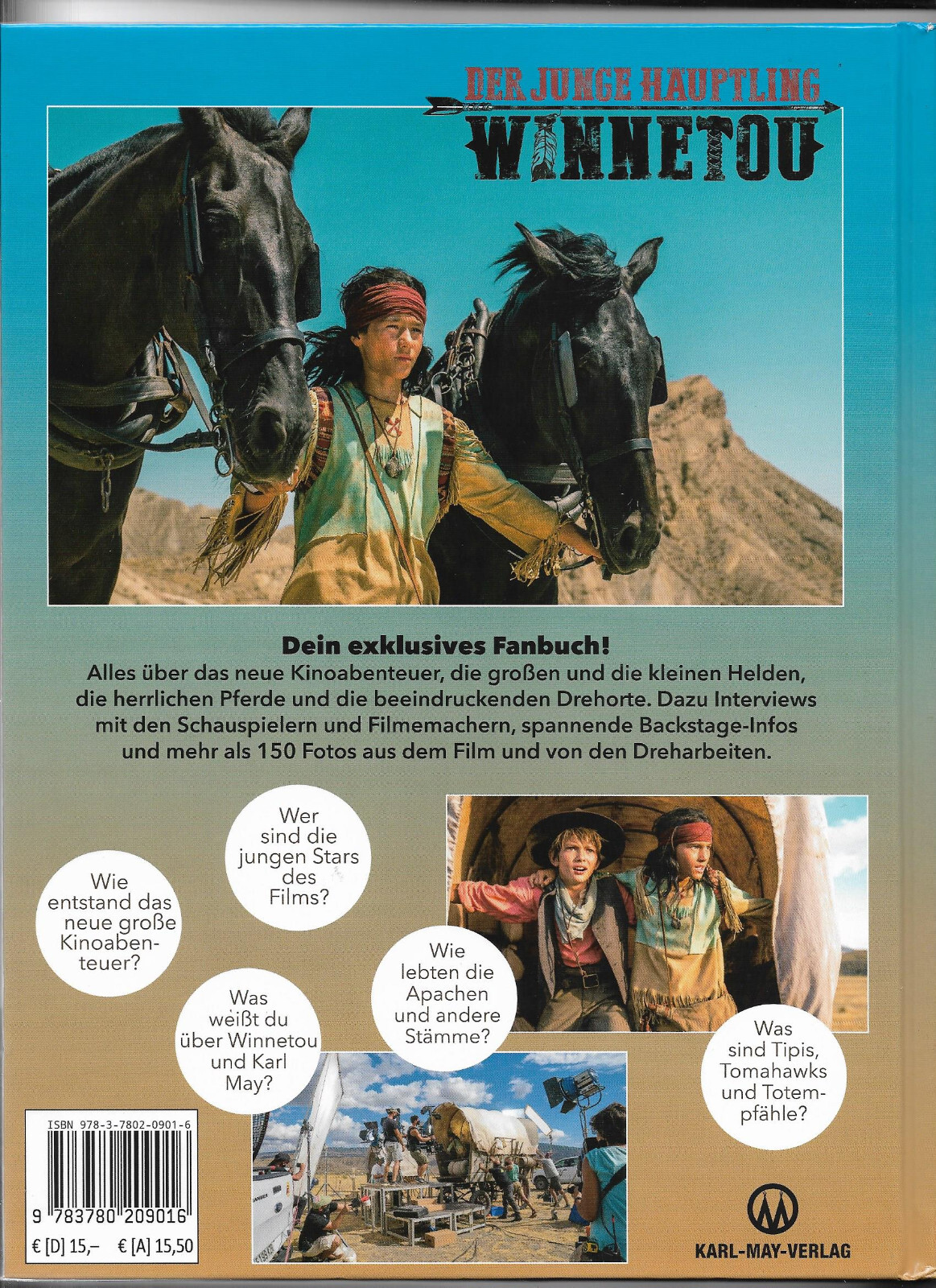Thumbnail - -neu- Der Junge Häuptling Winnetou - Das Grosse Fanbuch -
