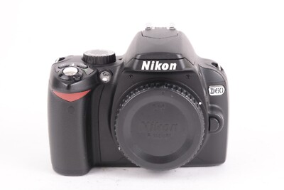 【Nikon】D60 Nikon D60 10.2 MP Digital SLR Camera - Black (Body Only) SC:3.6k