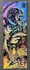 Alien Vs Predator Xenomorph Sketch Card PSC 2 Card Puzzle Tim Shinn 1/1