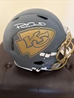 Patrick Mahomes Signed Chiefs Slate Full Size Authentic Helmet