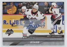2024-25 Upper Deck CHL Stars Auto Jett Luchanko #321 Auto e0y