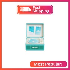 WhatPlus CD Player with Bluetooth Speakers, App Control, Magnetic Display