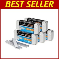 Jam-Free Staples, Optima , 5 Boxes, 18750 Total