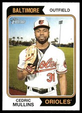 Cedric Mullins 2023 Topps Heritage #356 Orioles MLB READ FREE SHIP AutographDen