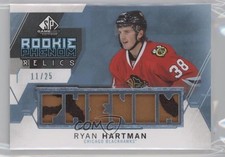 2015-16 SP Game-Used Platinum Blue 11/25 Ryan Hartman #RP-RH Patch xp6