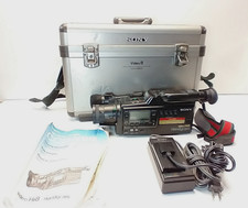 Sony Video8 Video Camera Recorder LCH-V8902 Hard Case CCD-V99, Power Supply