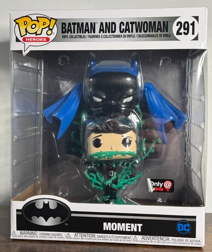 Batman and Catwoman Funko POP! Heroes #291 Moment GameStop Exclusive