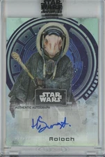 2023 Topps Chrome Black Star Wars Harley Durst Autograph/ A-Hd