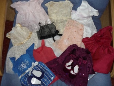 Festliches Outfit Set 10 Kleider für American Girl ..  Ohne Puppen
