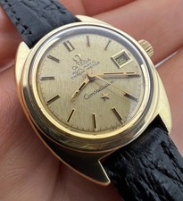 Omega Constellation Women's Automatic 568.001 Cal.682 SOLID GOLD CAPPED WATCH 10