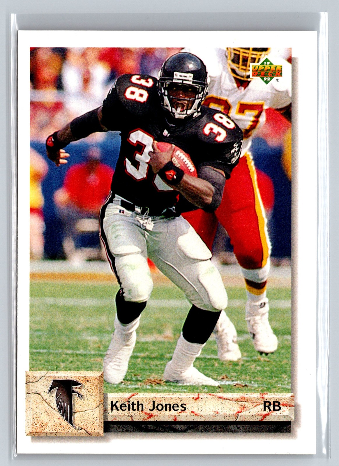 1992 Upper Deck #593 Keith Jones Atlanta Falcons