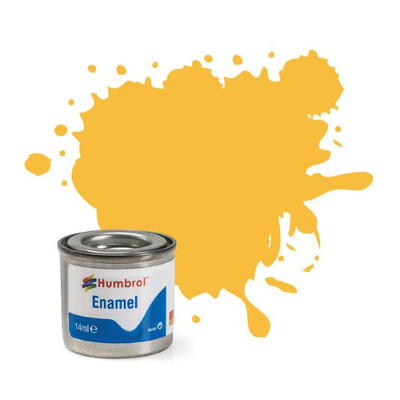 No.7 LIGHT BUFF GLOSS Pz.6 Humbrol Colori ed Accessori -D- Neues Modell