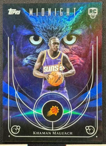 Khaman Maluach 2025-26 Topps Midnight Night Owls RC Suns #NO-23