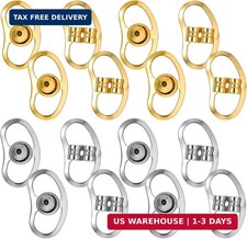 16pcs Earring Backs for Droopy Ears, Earring Lifter Backs Earring Lifters Lockin