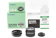  MINT in Box Voigtlander COLOR-SKOPAR 35mm F2.5 P II VM Leica M  LH-4 7144