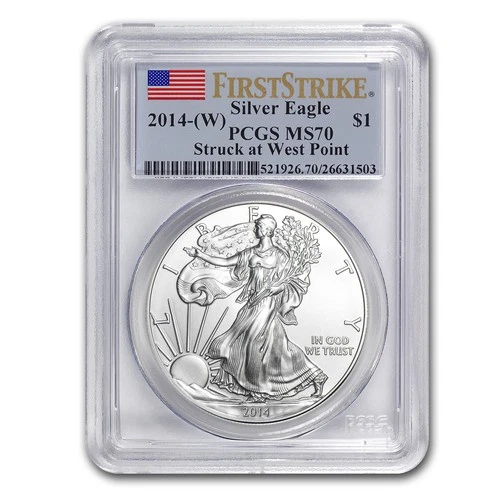 2014 (W) American Silver Eagle MS-70 PCGS (FirstStrike®)