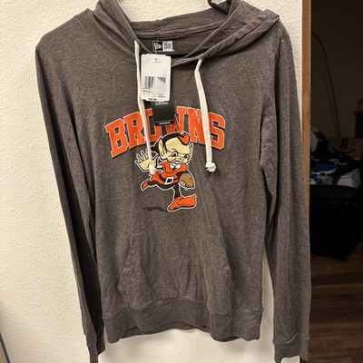 Cleveland Browns New Era Team Apparal Women s Size Small Hoodie Long Sleeve NWT