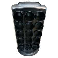 Keurig Black Silver K-Cup Carousel Tower KCC-30, holds 30 K cups