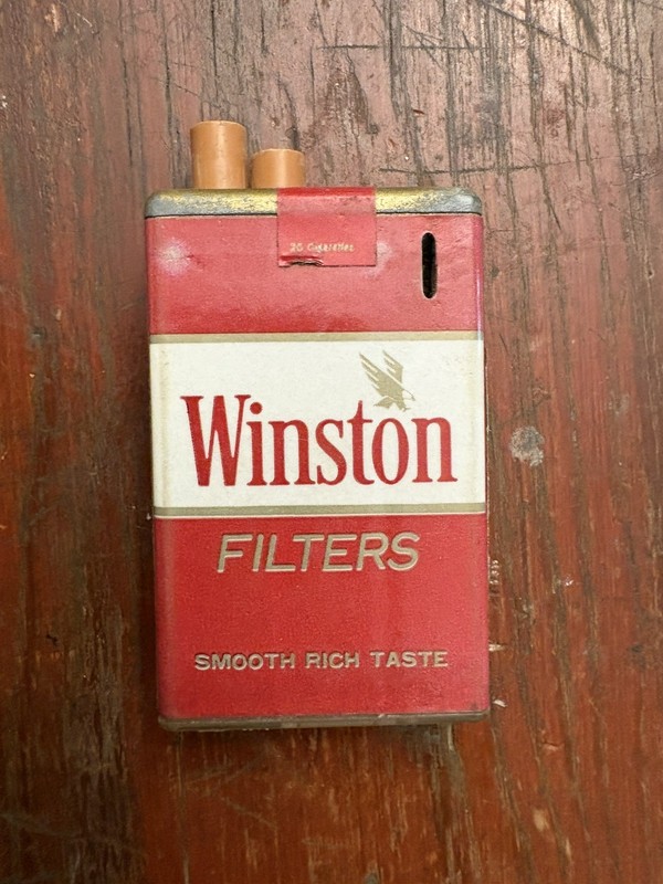 Winston Cigarettes Lighter, Untested