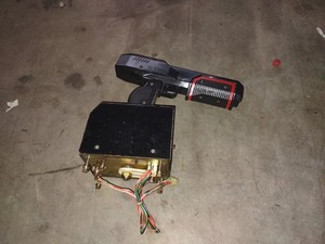 taito space gun arcade complete gun #2