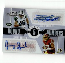 2017 Contenders Optic Jeremy Sprinkle / Jordan Leggett Dual Auto #/50 #RN-30