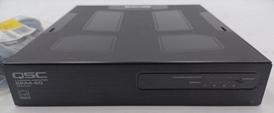 QSC SPA4-60 4 Channel Amplifier | LO-Z / HI-Z | Tested to Power On