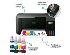 Image of Epson EcoTank printer ET-2862 Colour Wireless A4 Multifunction Inkjet Printer