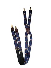 CAS Germany Vintage Golf Print Mens Novelty Suspenders