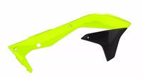 Kunststoff Ersatz Verkleidung KüHlerabdeckung Schwarz Gelb Polisport Yamaha Y...