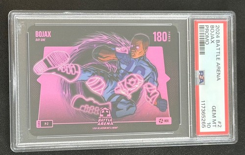 Bo Jackson Battle Arena BoJax Battlefoil HEX Promo #2 PSA 10 Gem Mint SP