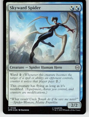 Foil Skyward Spider 146 C Marvel's Spider-Man