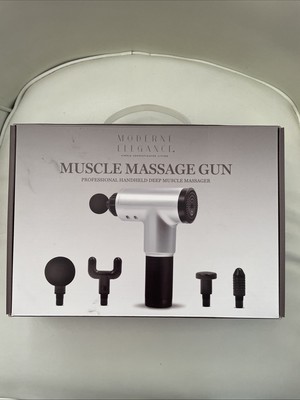 Modern Elegance Muscle Massage Professional Handheld Deep Muscle Massager - NEW
