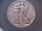 1929-D Liberty Walking Half,  Circulated Ave, .3617 Oz Silver (US-8921)