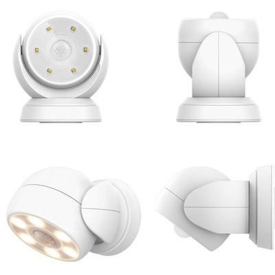 HONWELL Battery Operated Motion Sensor Light Outdoor Wireless Waterproof Spotlig