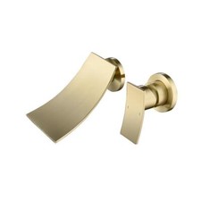 High Quality Wall Mount Widespread Bathroom Faucet