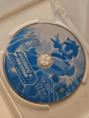 Sonic Riders Zero Gravity Wii Game No Box or Booklet