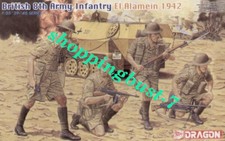 DRAGON 1/35 6390 British 8th Army Infantry (El Alamein 1942)
