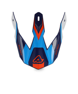Acerbis Helmet Visor Linear Blue/White 0024506.245